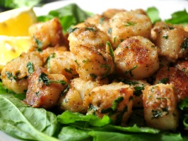 Sea Scallops with Lemon Butter Sauce
