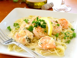 Famous Red Lobster Shrimp Scampi