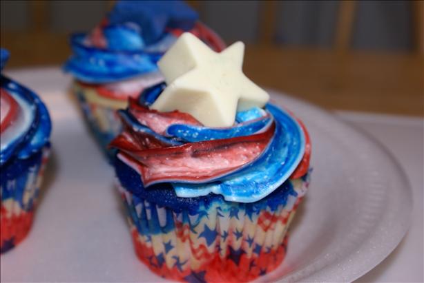 patriotic 4th of july cupcakes recipe food com patriotic 4th of july cupcakes recipe food com