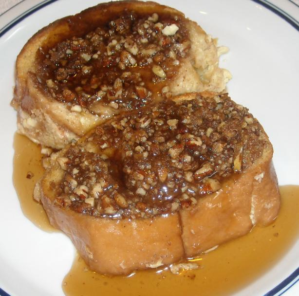 French Toast With Praline Topping Recipe