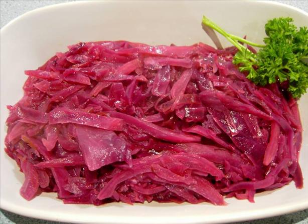 red Recipe cabbage Cabbage Braised  Danish  Christmas.Food.com  recipe danish
