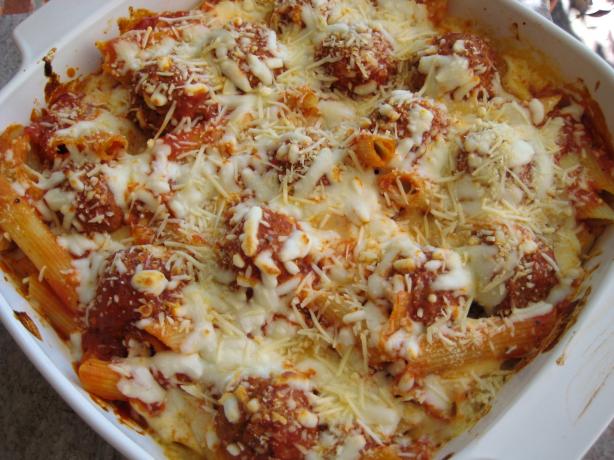 super simple eyetalian meatball casserole recipe food com super simple eyetalian meatball casserole recipe food com