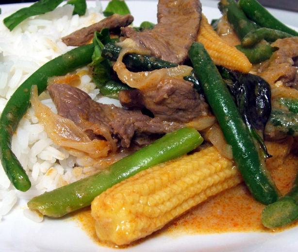 Thai Chilli Beef And Bean StirFry With Basil Recipe