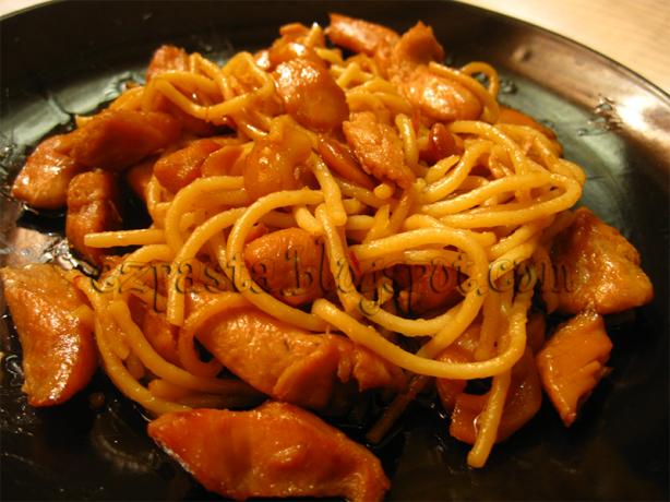 Yellow Cabs Charlie Chan Chicken Pasta Recipe Food