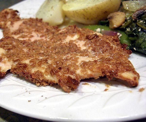 Oven Fried Pounded Chicken Recipe