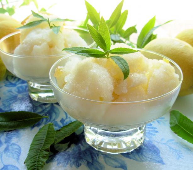Lemon Verbena Ice Cream From A French Country Herb Garden Recipe