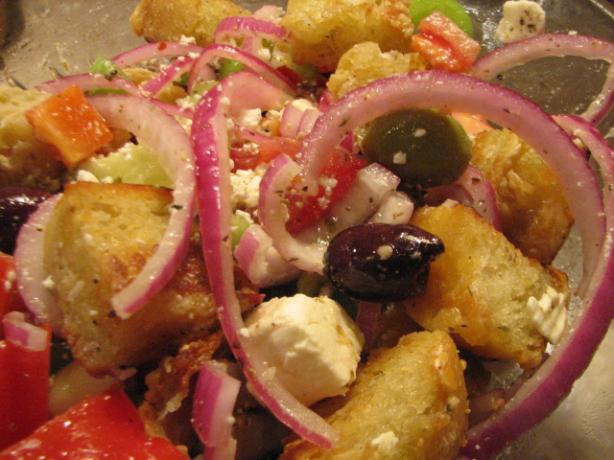 Panzanella Salad Barefoot Contessa | barefoot contessas greek panzanella recipe food com Panzanella Salad Barefoot Contessa | barefoot contessas greek panzanella recipe food com