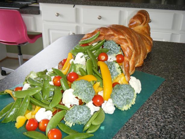 Thanksgiving Centerpiece Cornucopia : Thanksgiving cornucopia recipe food