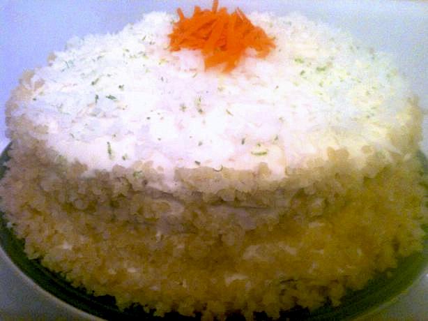 Tropical Carrot Layer Cake With Island Icing Recipe - Food.com