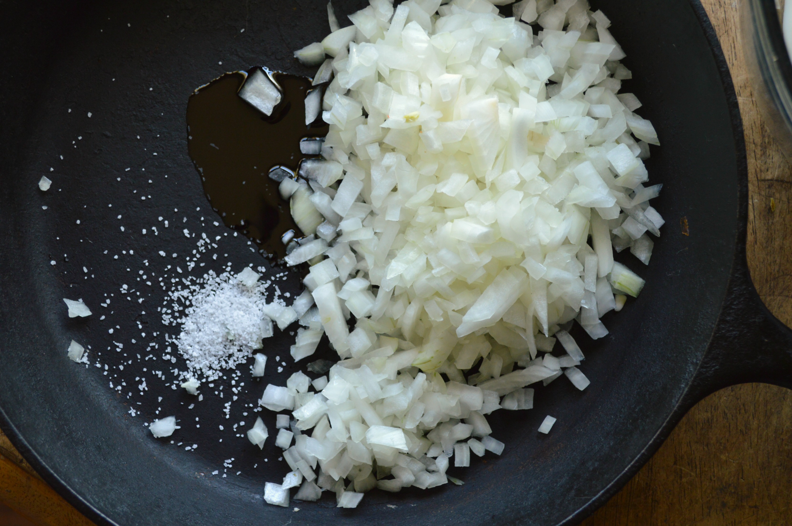 Sauté the onions