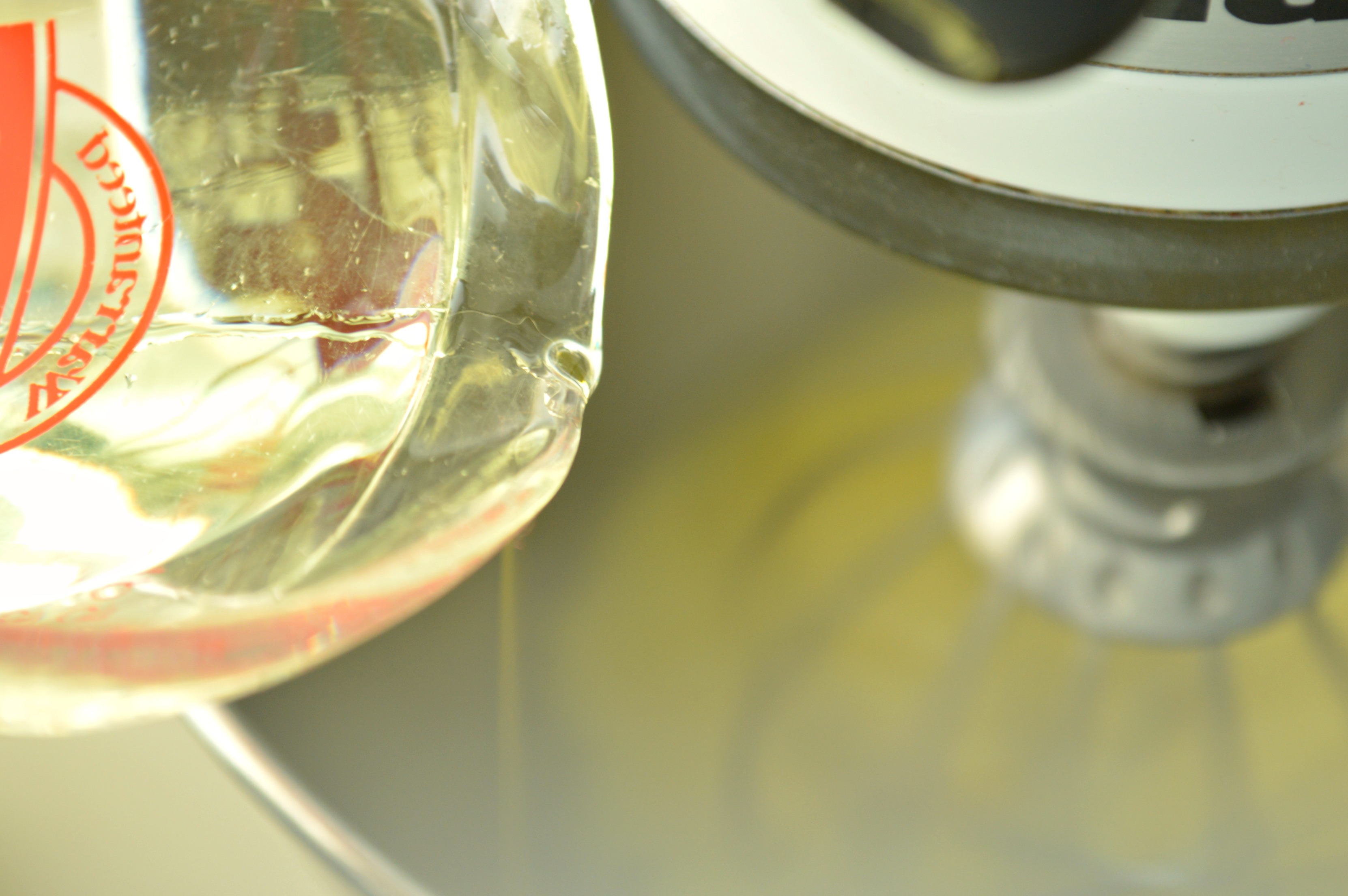 Drizzle in oil