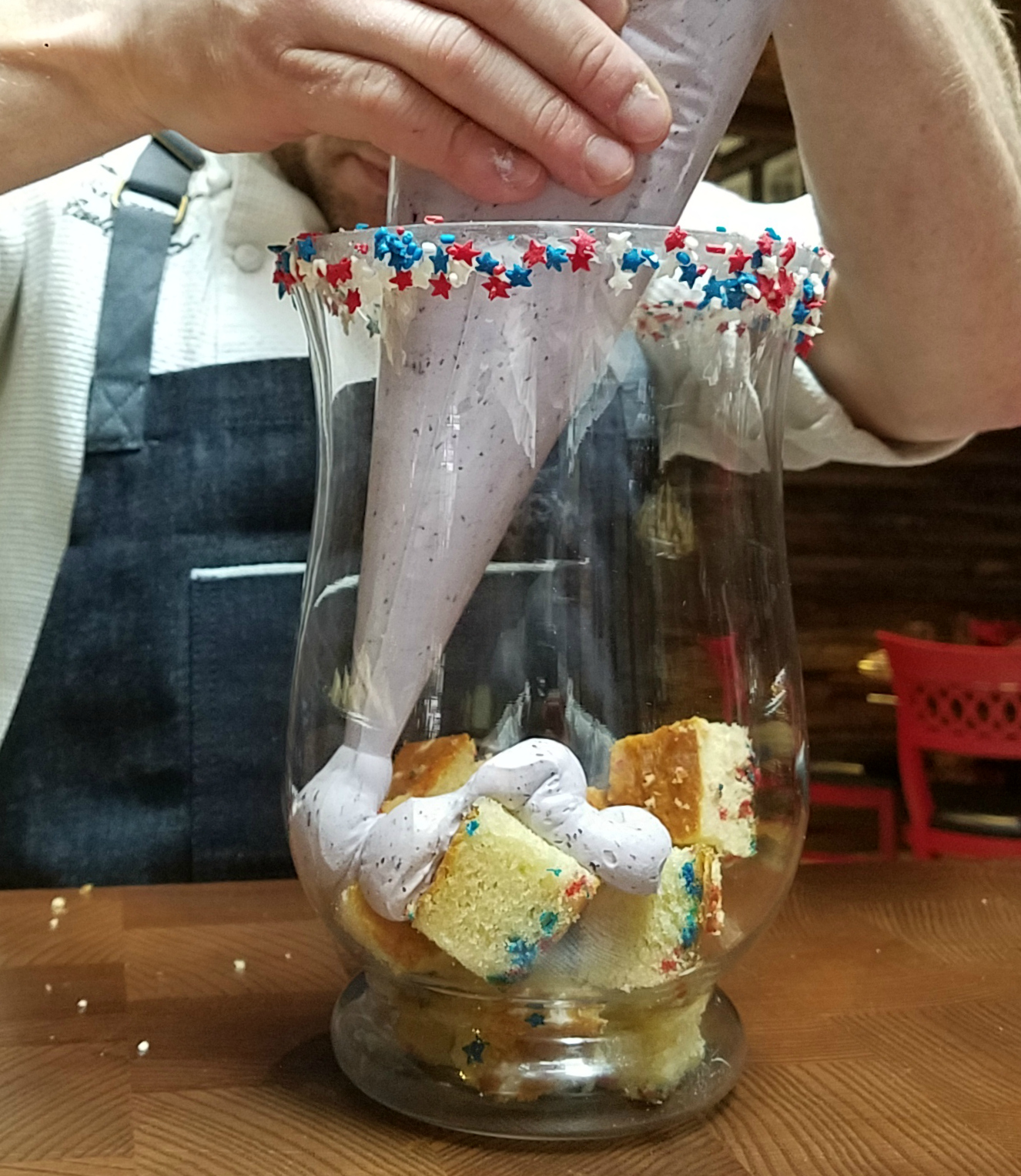 Assemble the trifle