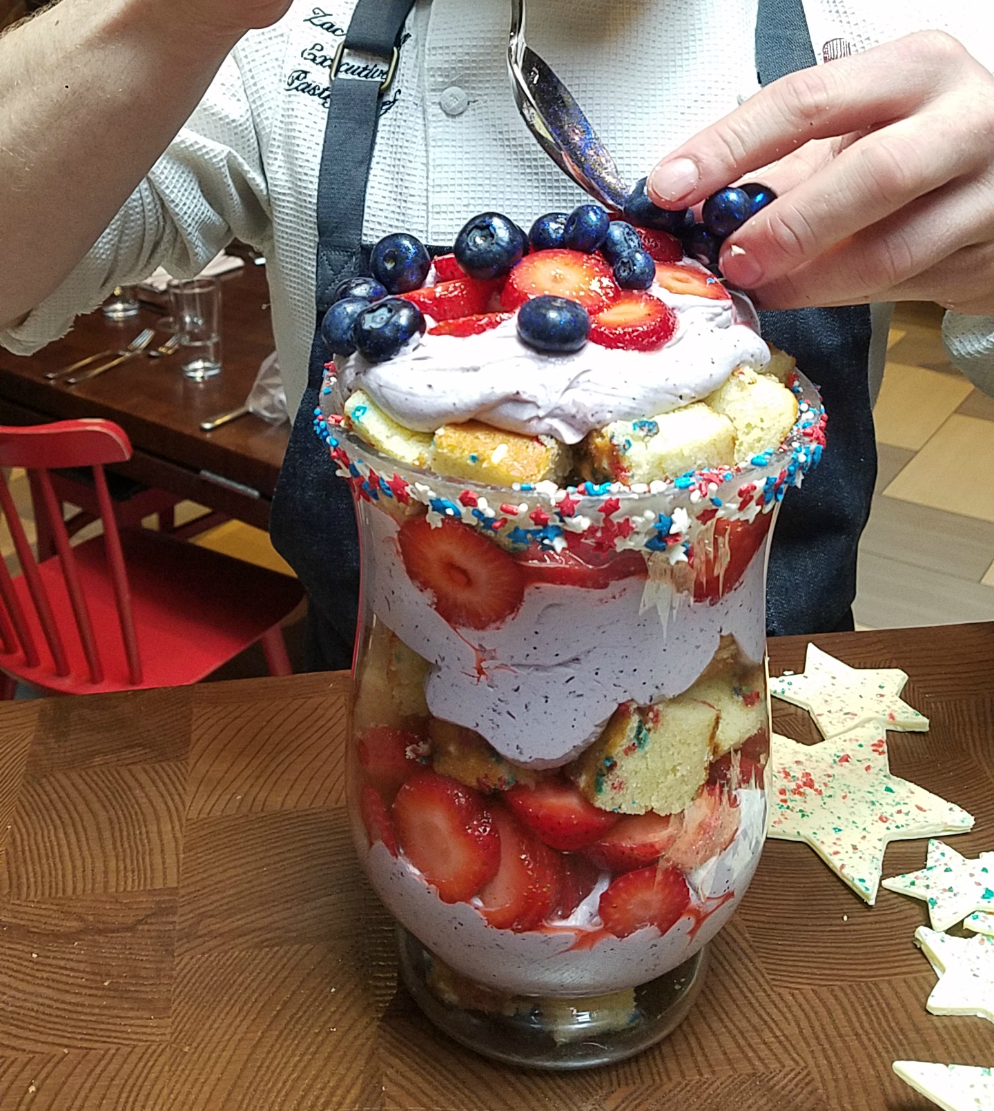 Assemble the trifle