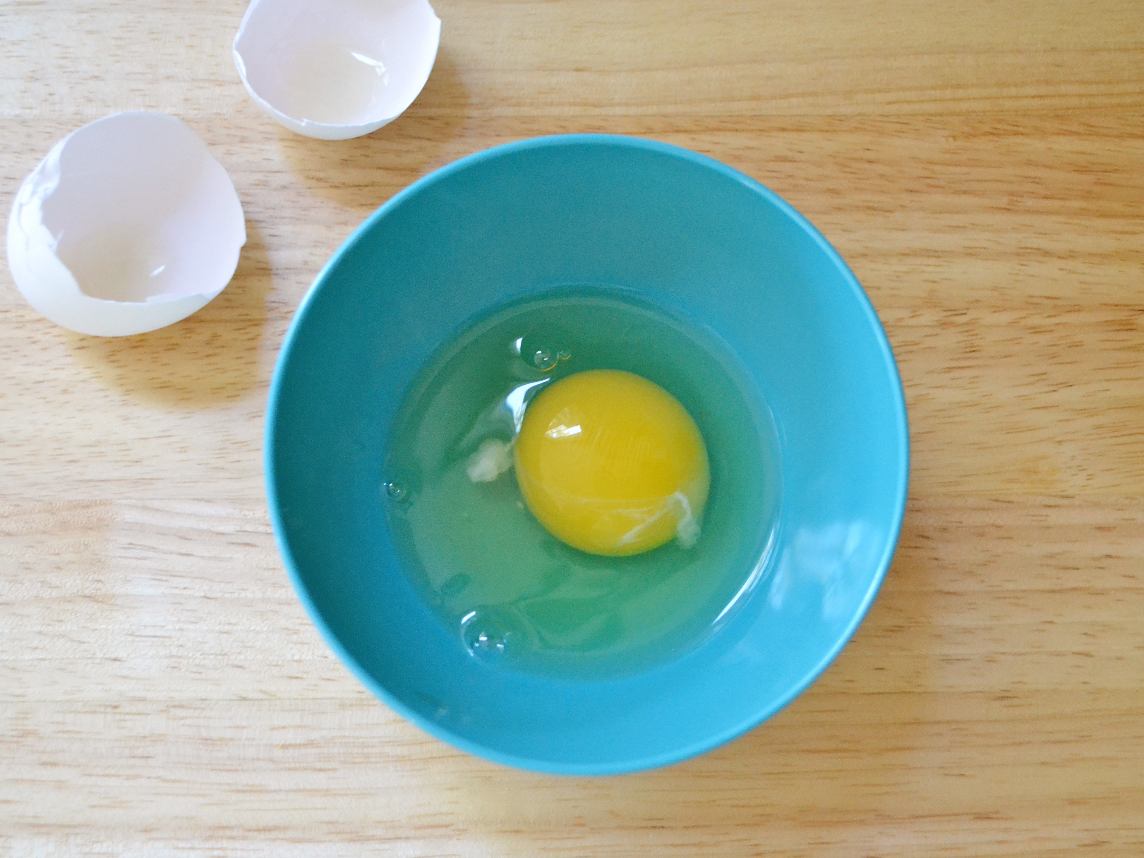 Crack Eggs into Ramekins