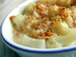 Cauliflower & Cheddar Gratin