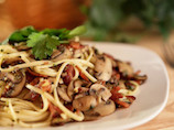 Mushroom & Bacon Pasta