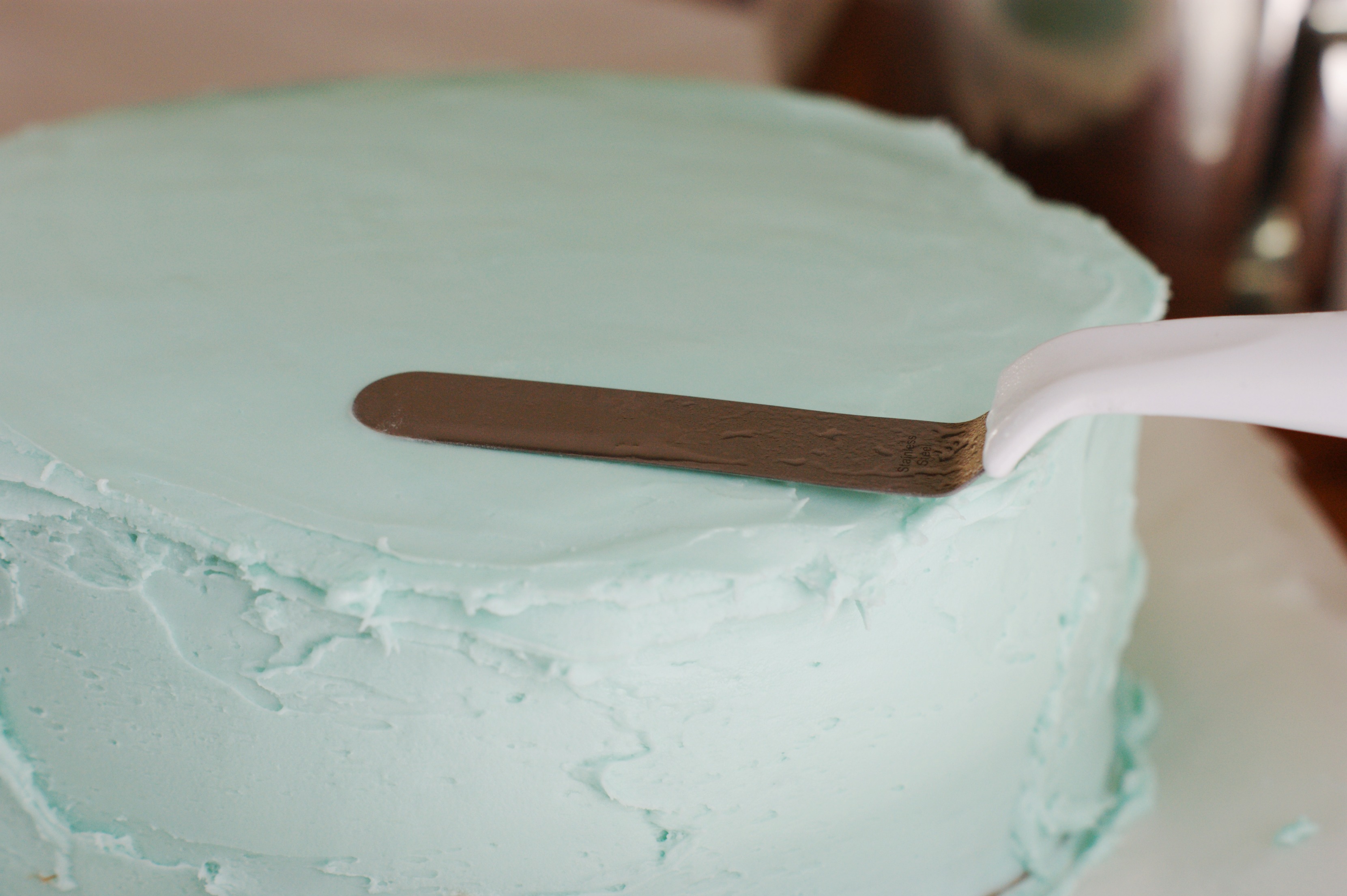 How to Frost a Layer Cake - Complete Crumb Coat
