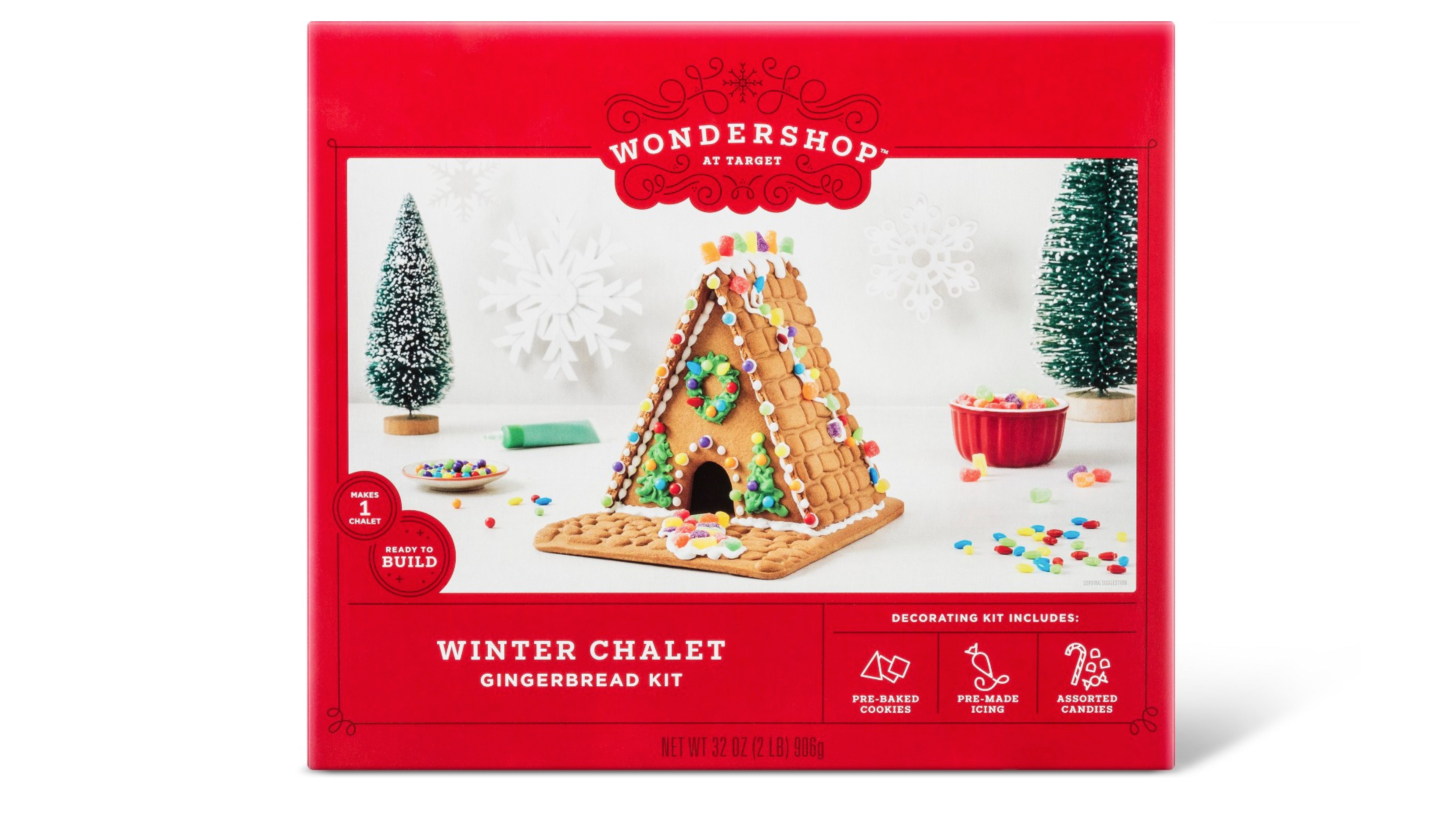 Gingerbread Winter Chalet Kit