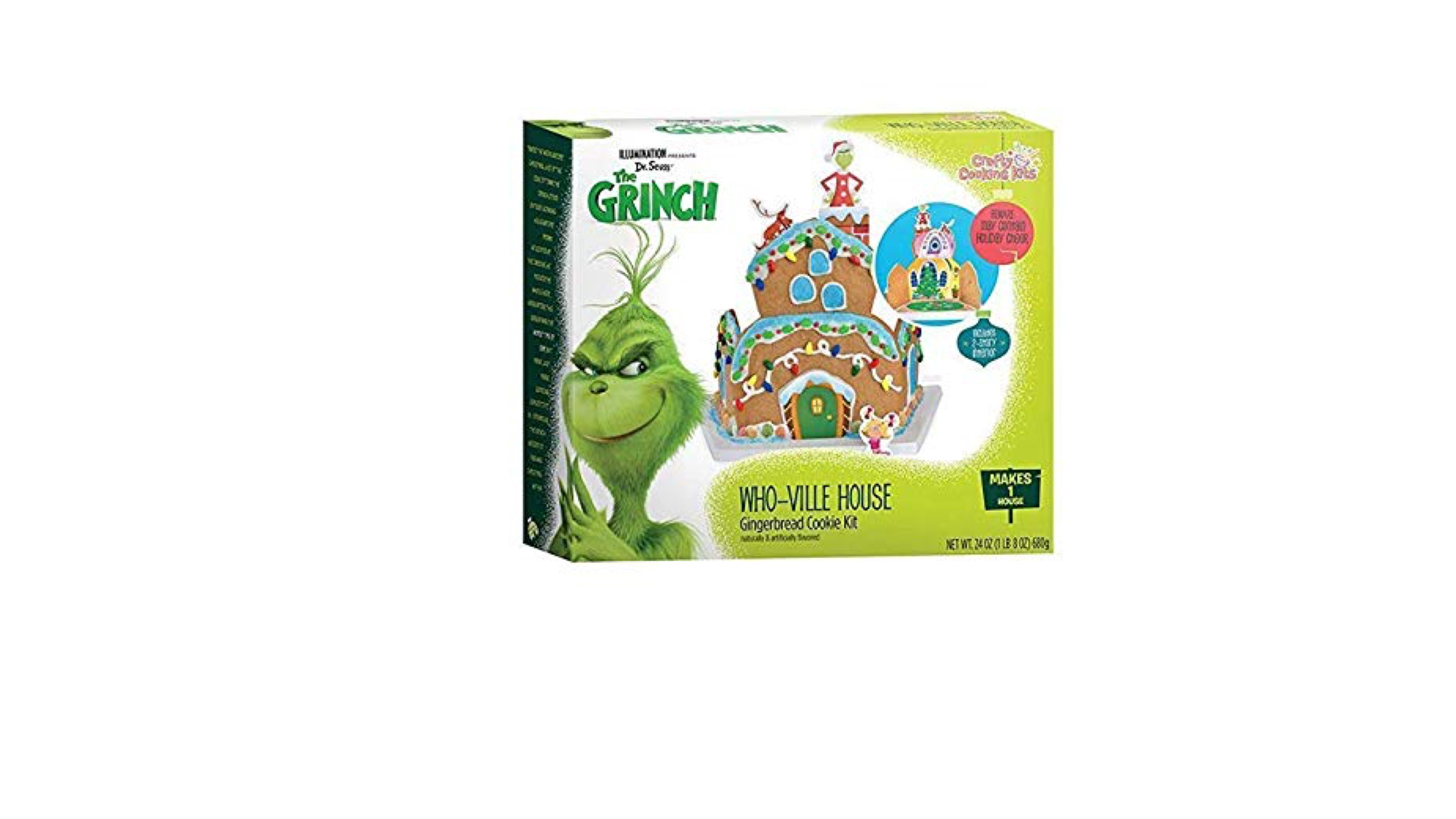 The Grinch Who-ville Gingerbread House Kit