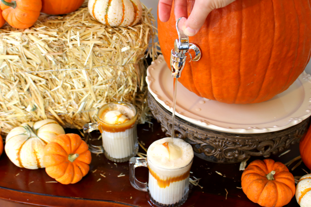 DIY Pumpkin Keg