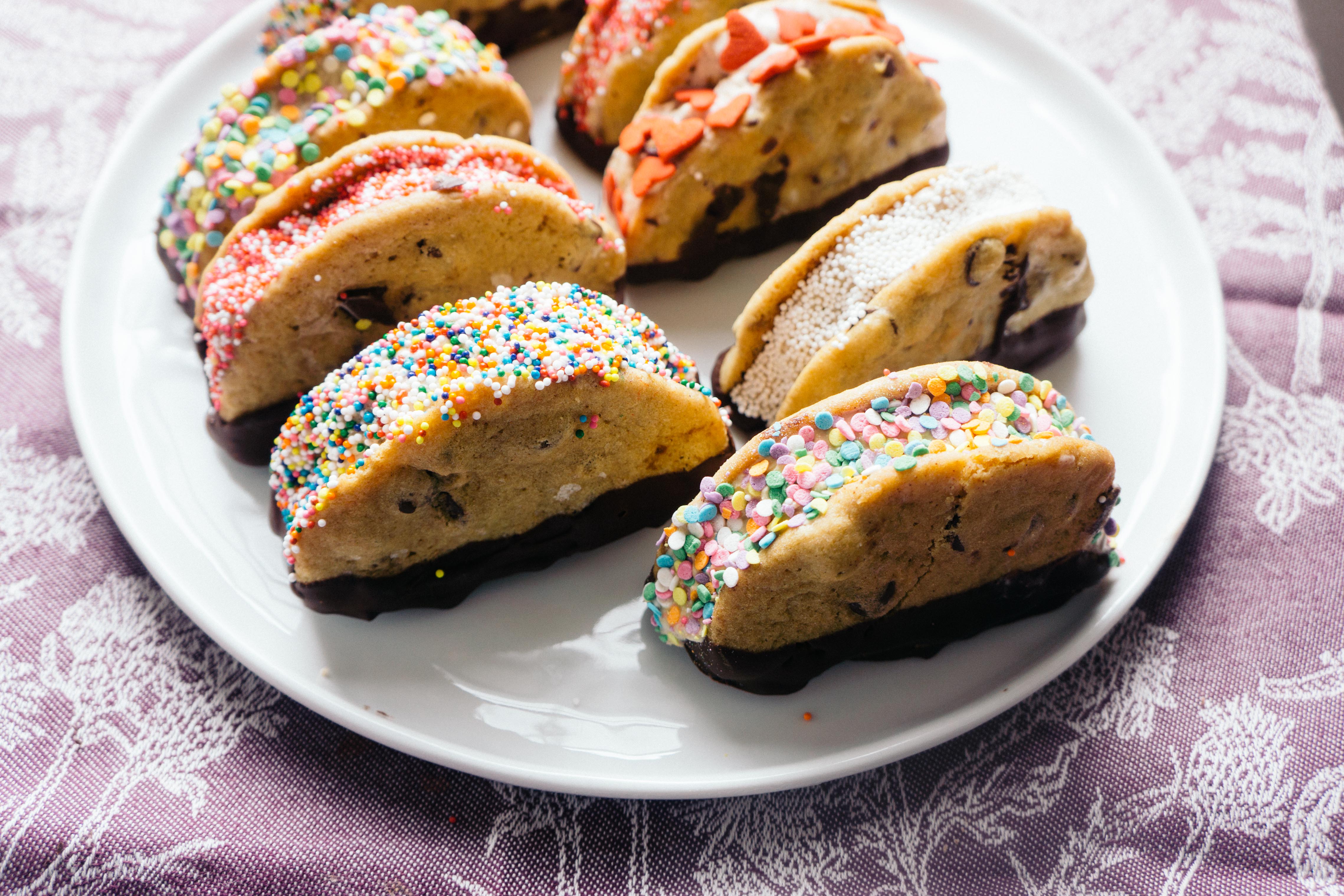 Cinco De Mayo Chocolate Chip Tacos