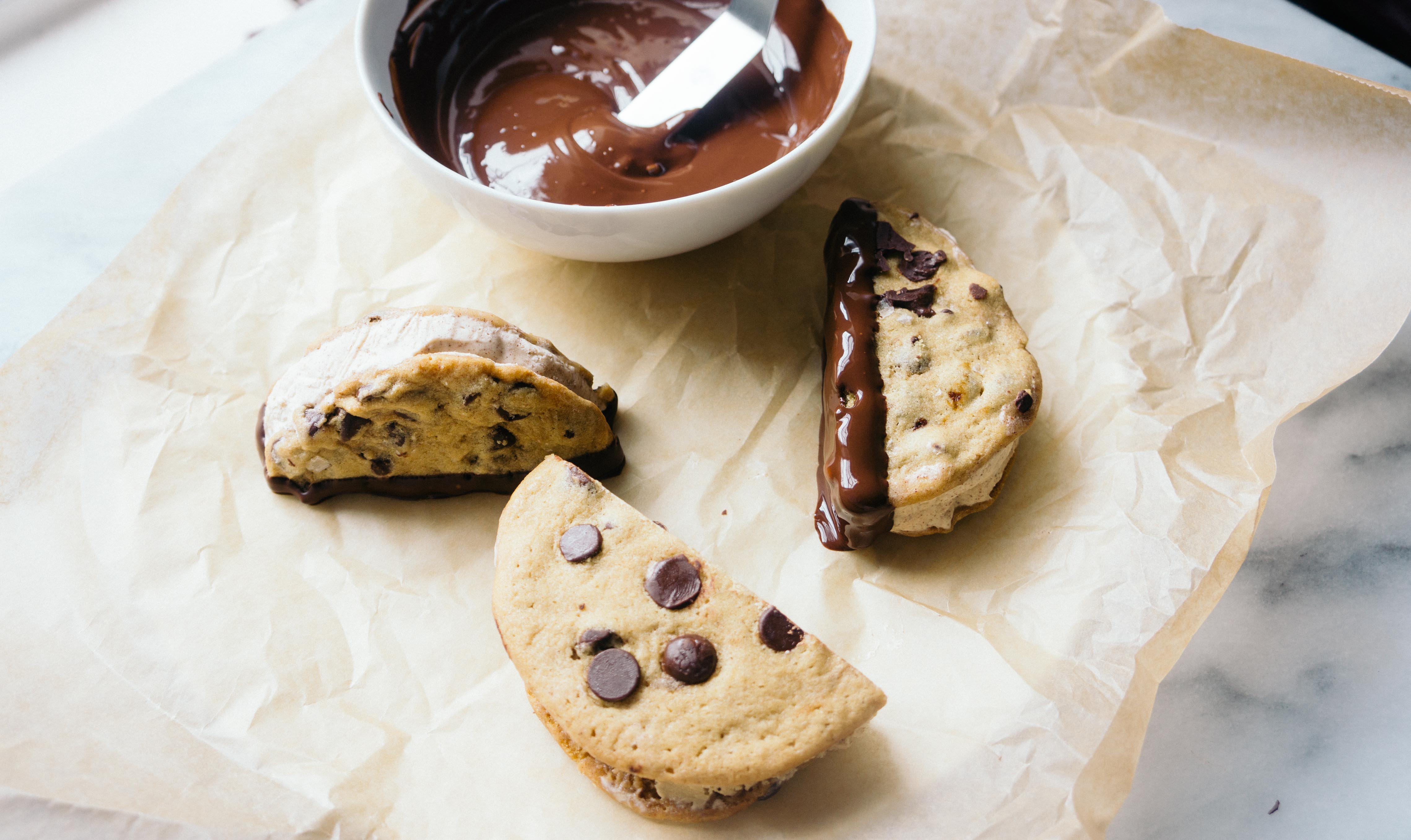 Dip cookies