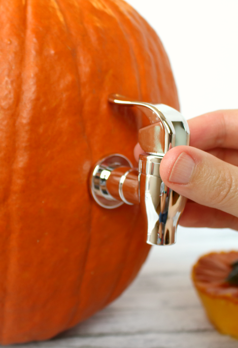DIY Pumpkin Keg