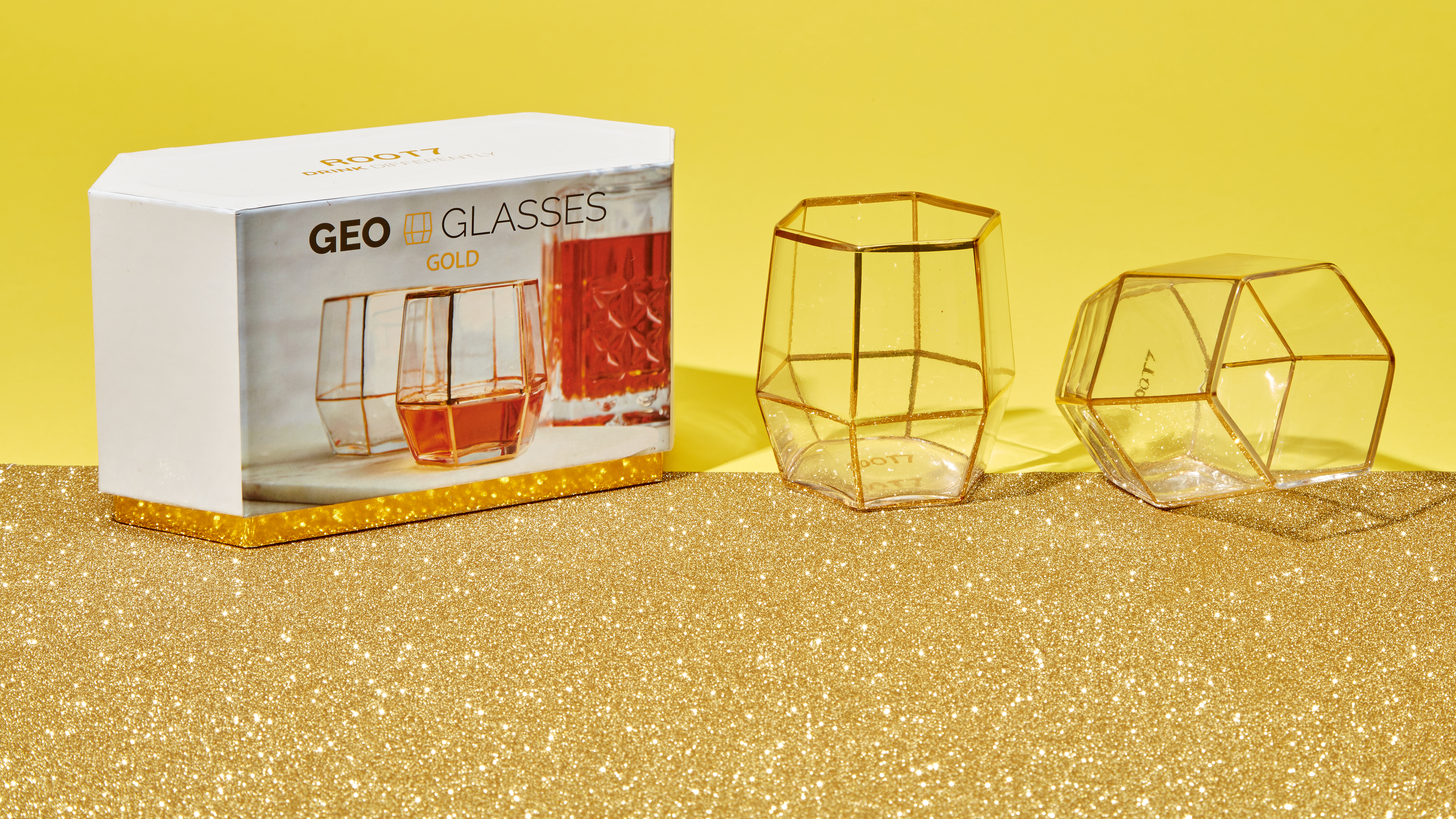 Geo Glasses Set