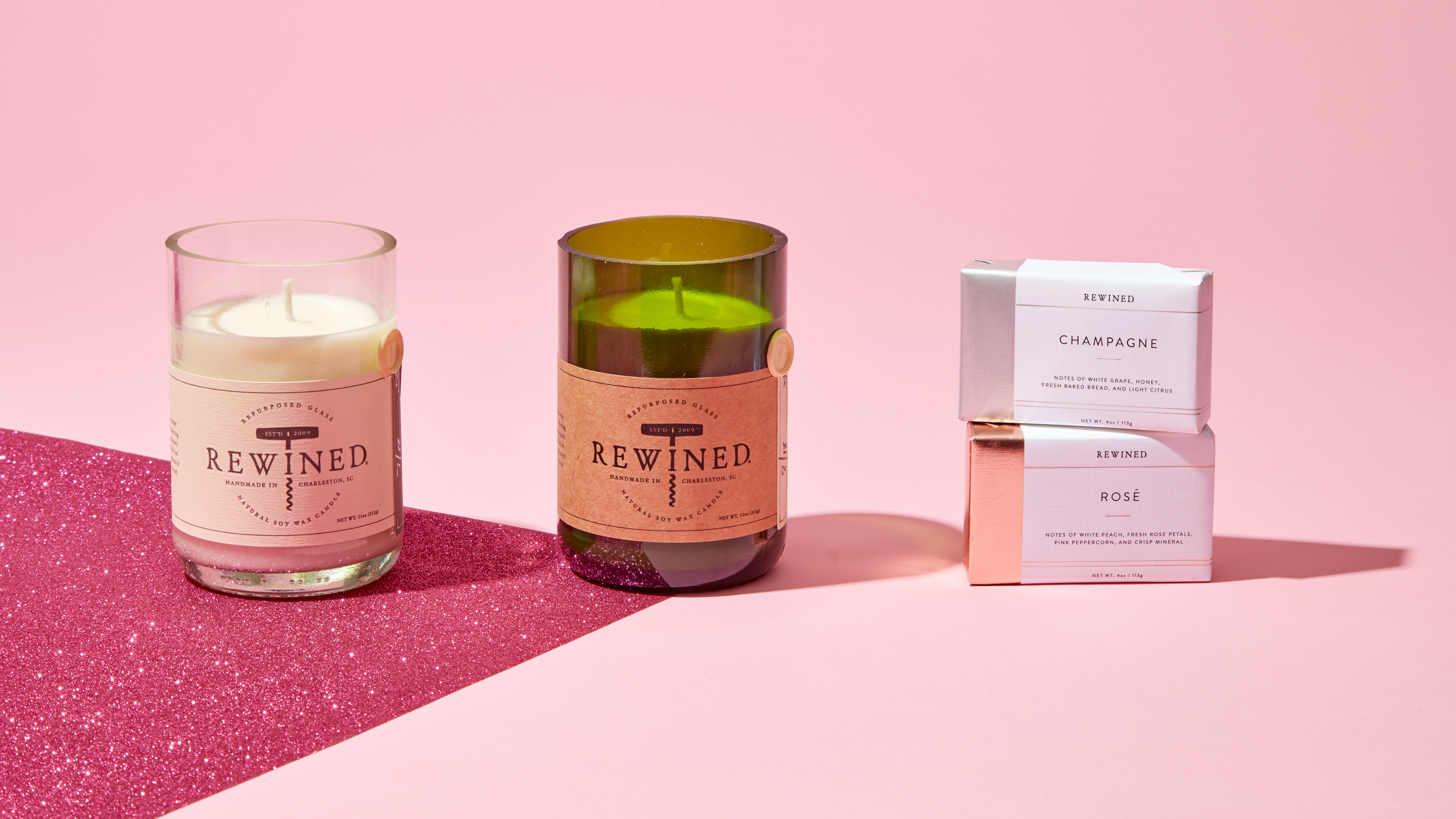 Wine-scented Candles & Soap