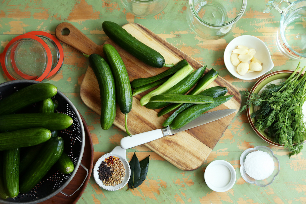 Step 3: Slice the Cucumbers