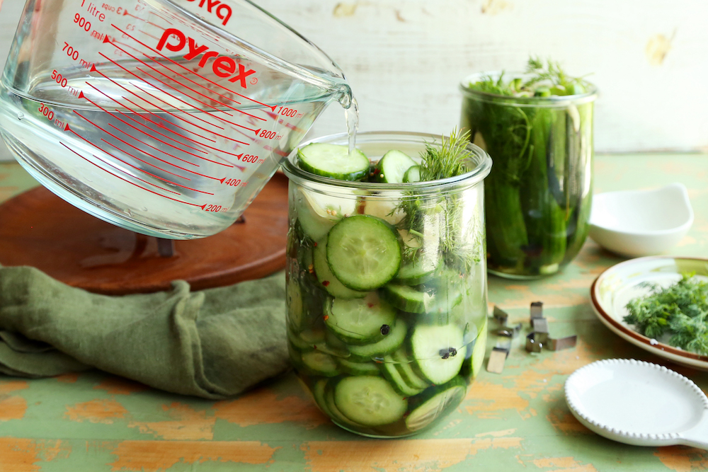 Step 8: Pour Brine In Jars