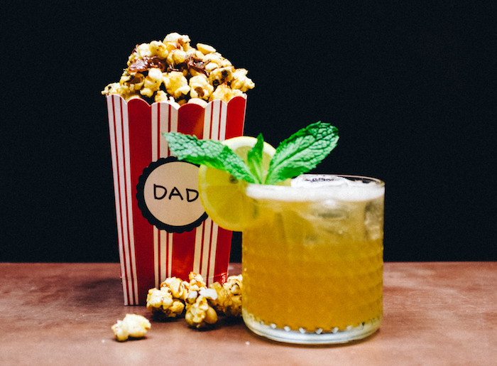 Caramel Corn and Cocktail