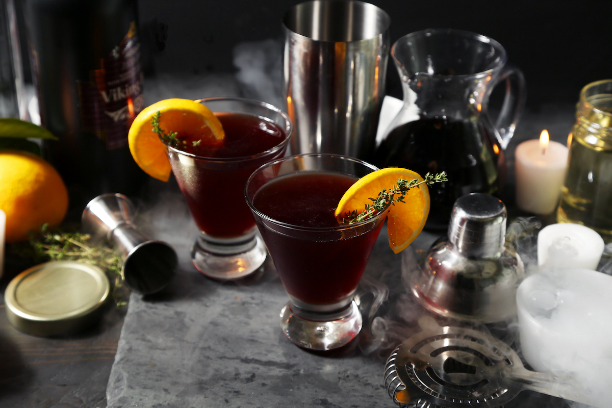 How To Make A Pomegranate Dragon Cocktail