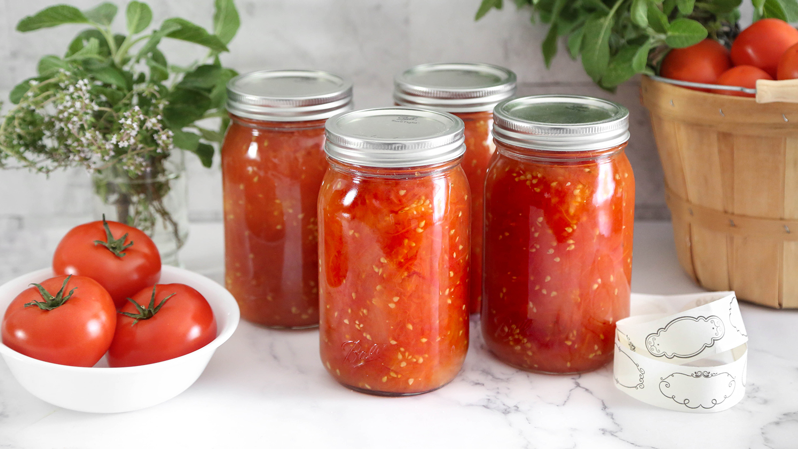 Preserving Tomatoes at Home