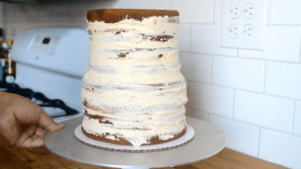 Clean up that cake base