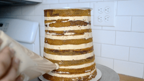 Pipe on your Cold Brew Buttercream