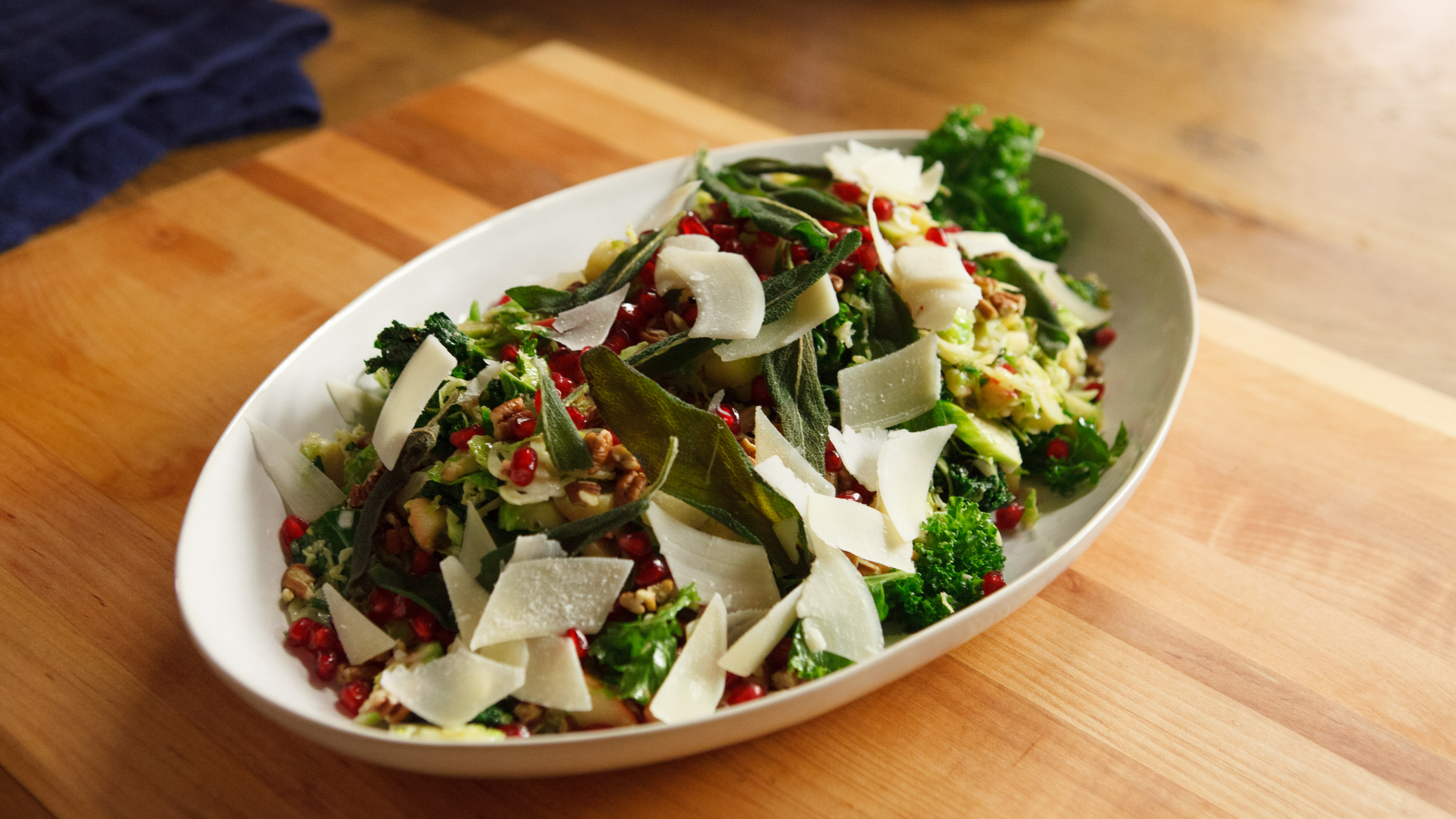 Warm Brussels Sprouts Salad